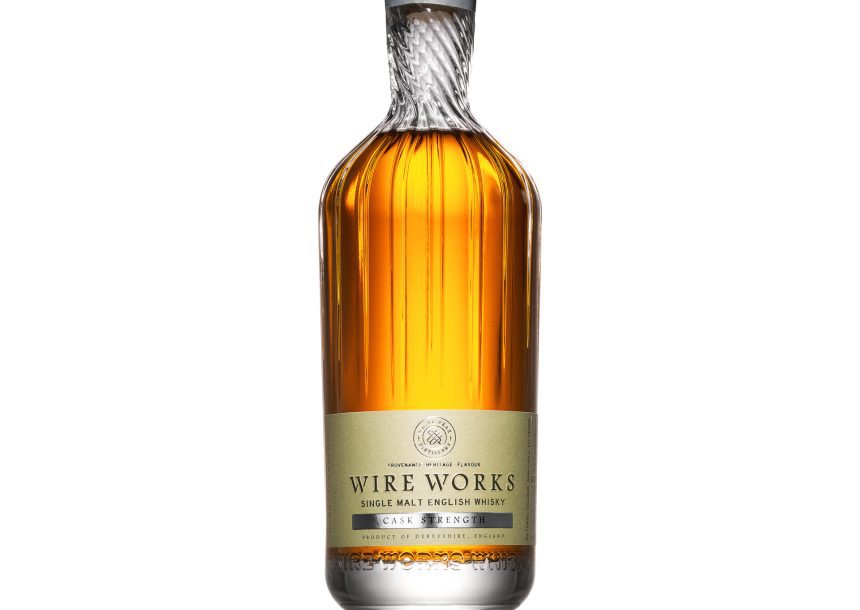 cask strength whisky bottle